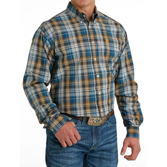 Cinch Men's Plaid Button Down Shirt