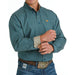 Cinch Men's Medallion Print Button Down Shirt