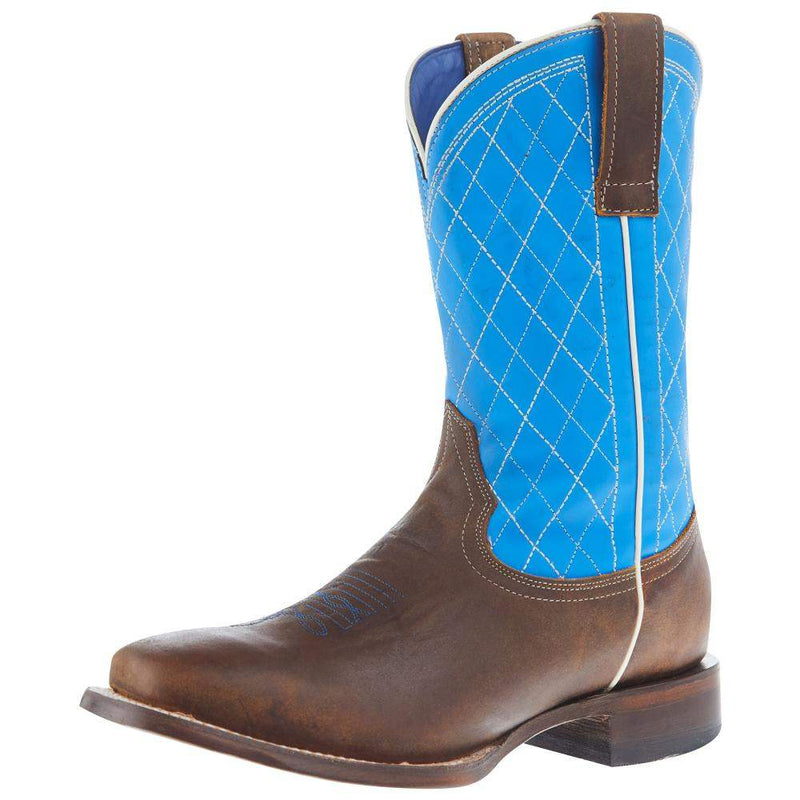 Roper Footwear Big Kids Crisscross Blue 10 In Top Boot