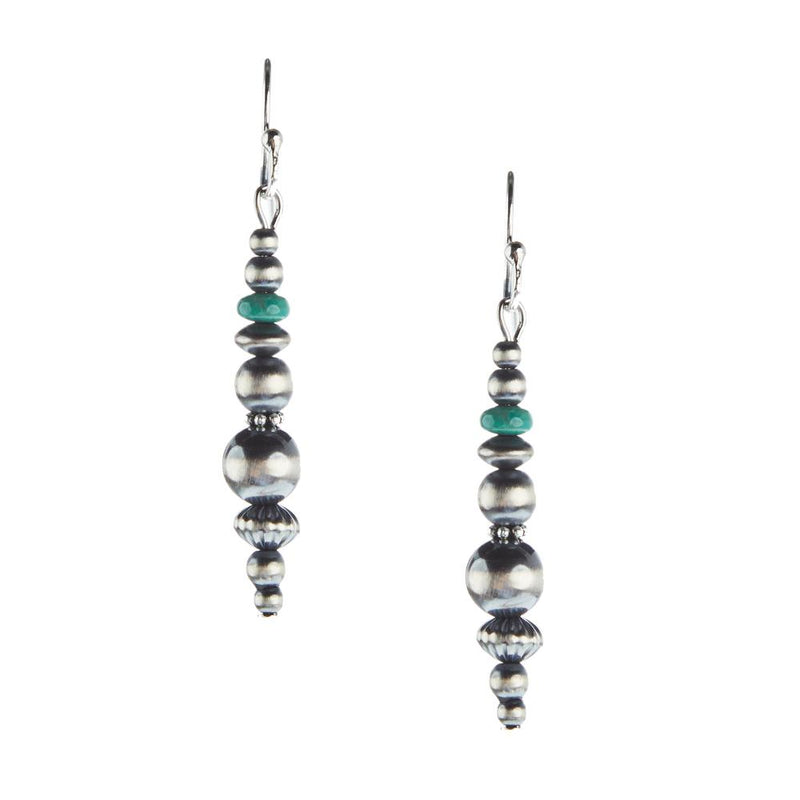 Navajo Pearl Stick Earrings
