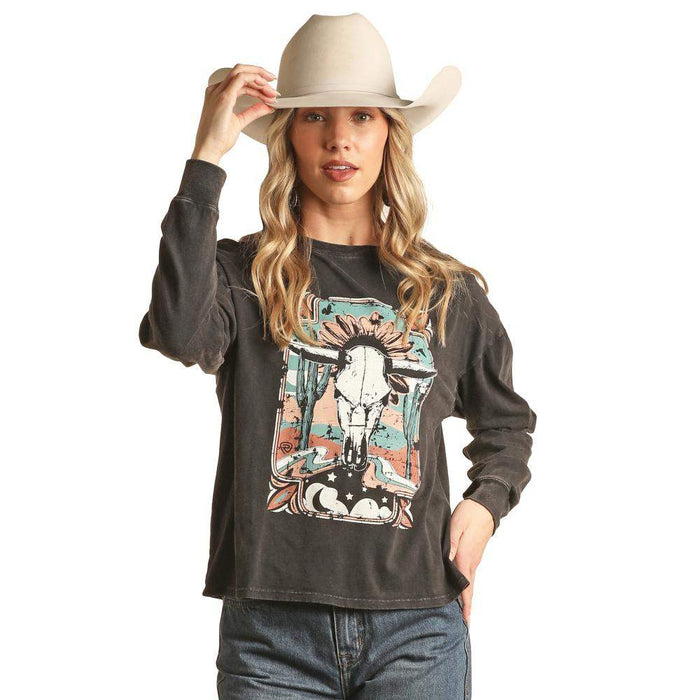 Women's Long Sleeve Graphic Tee
