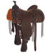 Martin Saddlery Chocolate Roughout Team Roper with Strings
