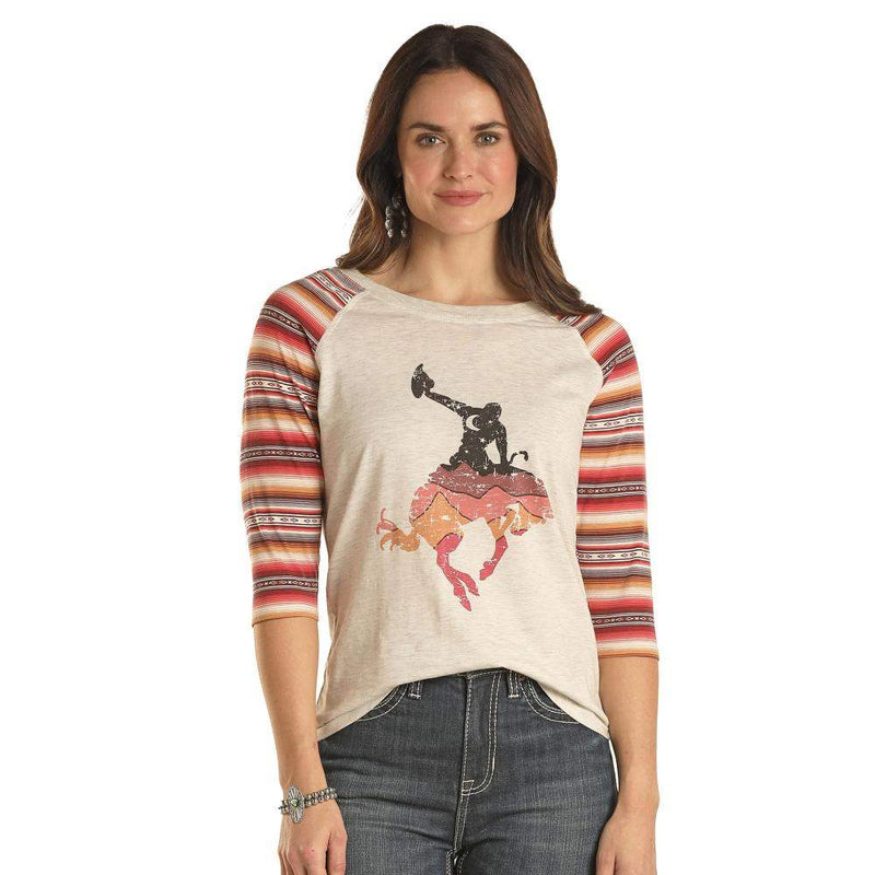 Panhandle Women's 3/4 Sleeve Graphic Tee
