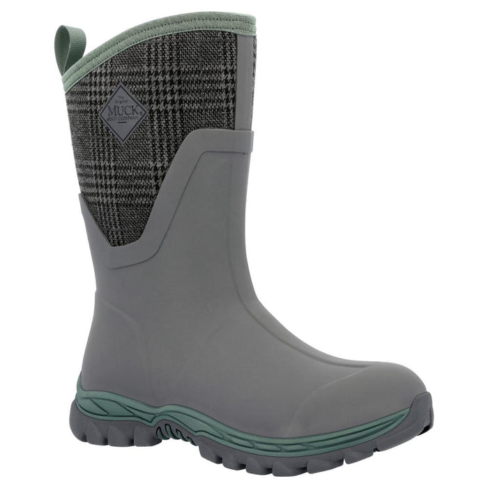 Women`s Arctic Sport ll Gray & Plaid Mid Boot