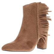 Women's Camel Suede Westbound Bootie