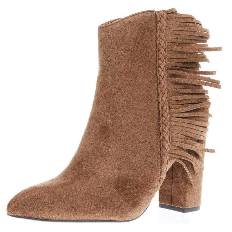 Women's Camel Suede Westbound Bootie