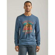 Wrangler Men's George Strait Long Sleeve Graphic T-Shirt