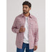 Wrangler Men's Wrinkle Resist Long Sleeve Snap Shirt