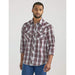 Wrangler Men's Fashion Plaid Western Snap Shirt