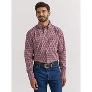 Wrangler Men's George Strait Long Sleeve Button Down