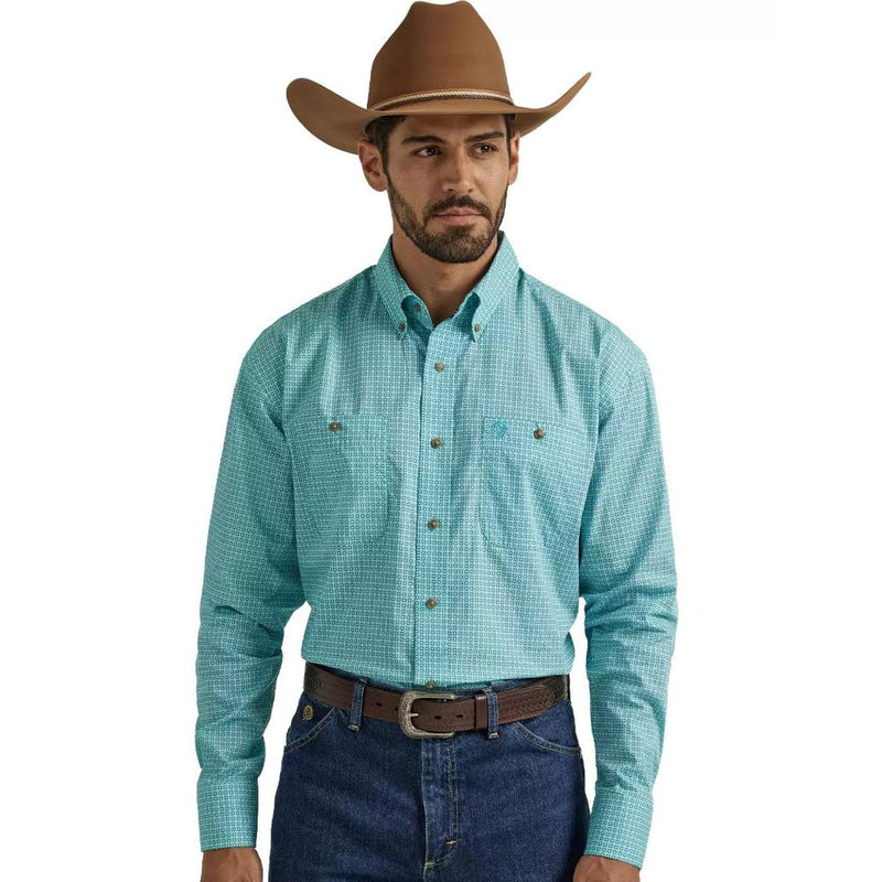 Men's George Strait Long Sleeve Button Down