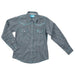Cowboy Hardware Donut Long Sleeve Print Print Turquoise