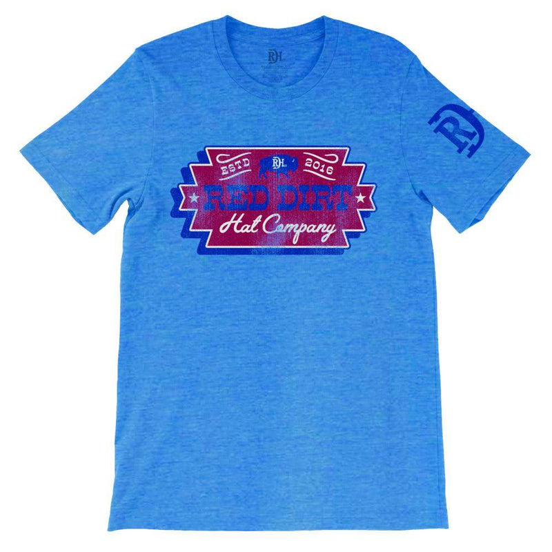 Red Dirt Hat Company Co Dirt Triple Square Tee