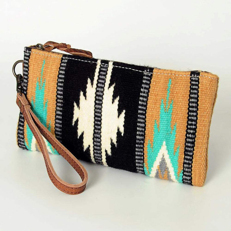 Saddle Blanket Wristlet