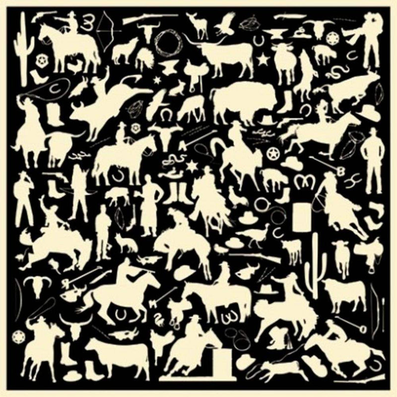 Wyoming Traders Cowboy Silhouette Silk Scarf