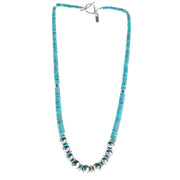 Turquoise Graduated Navajo Pearl Necklace