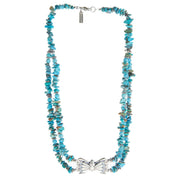 Bow Concho Turquoise Necklace