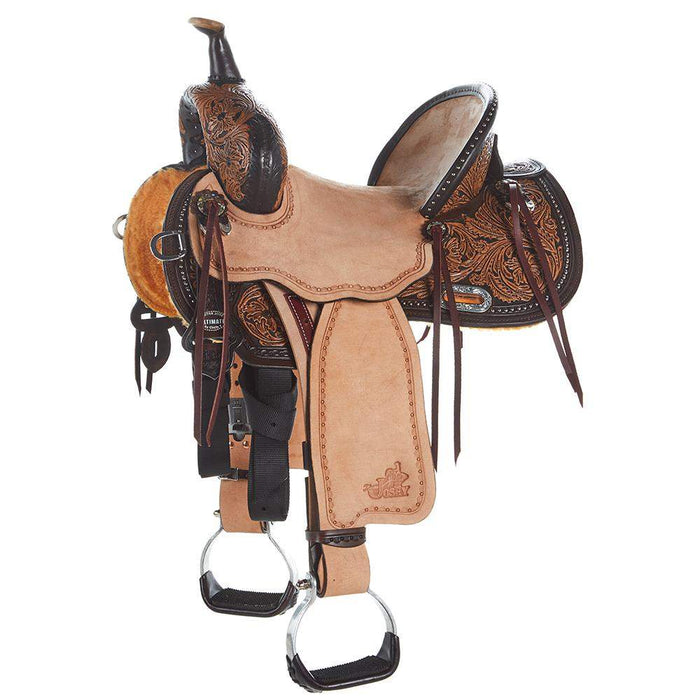 Circle Y Saddlery Martha Josey Ultimate Cash 13.5 Inch Regular Tree Barrel Racing Saddle