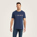 Ariat Men Chimayo Navy Graphic Tshirt