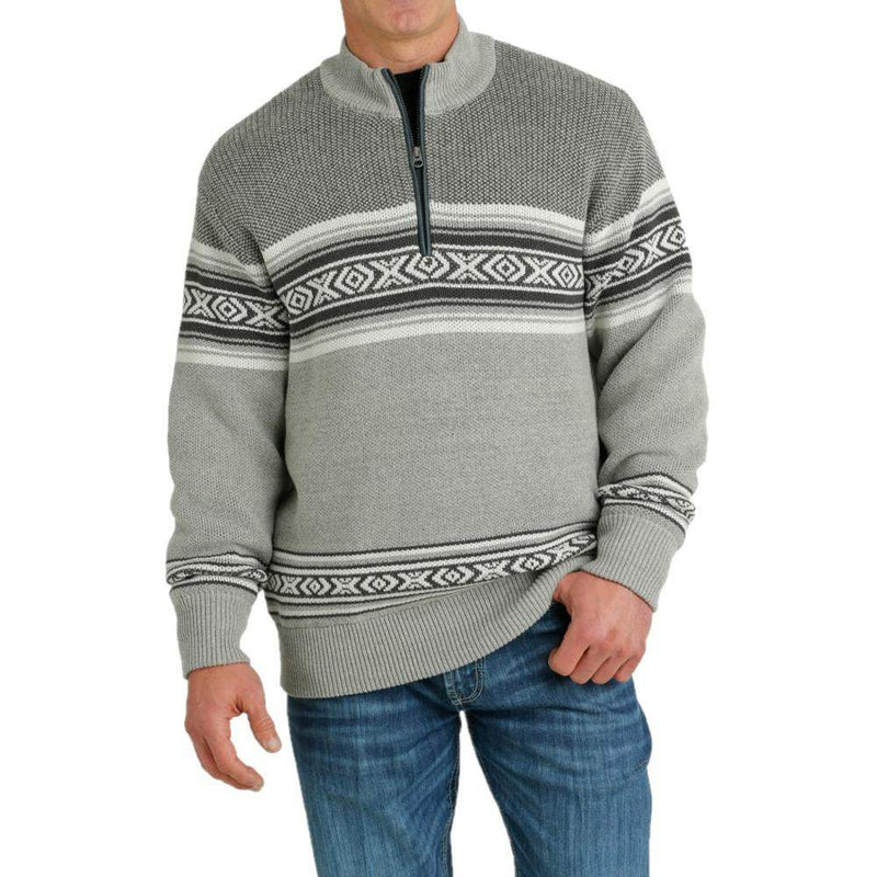 Cinch Men's 1/4 Zip Sweater