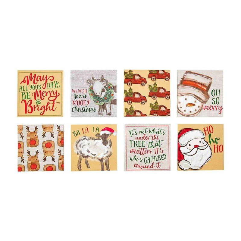 Mud Pie Assorted Christmas Napkins