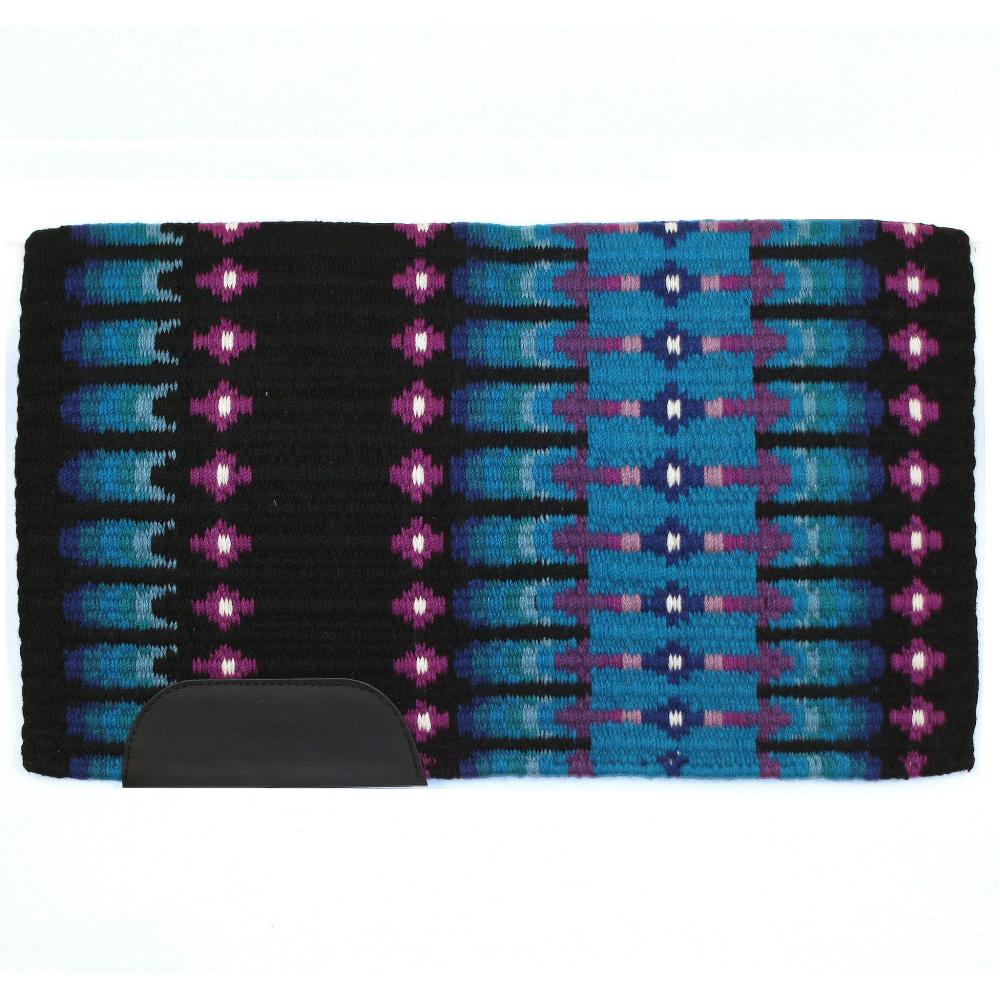100% New Zealand wool saddle blanket.
