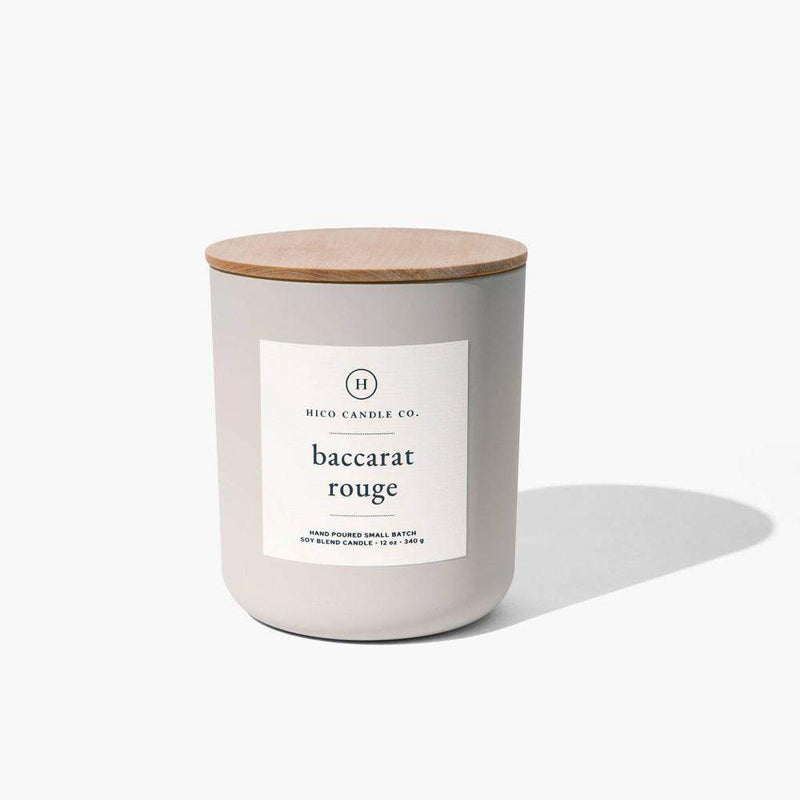 Hico Candle Co . Baccarat Rouge 12 oz. Candles