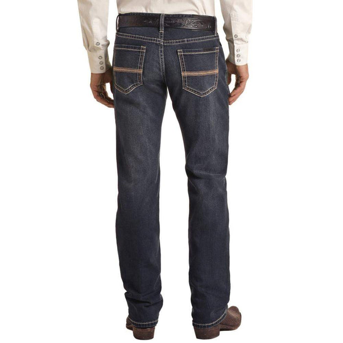 and Mens V46 Revolver Slim Straight Dark Vintage Jeans