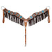 Zuni Turquoise Contoured Breast Collar with Fringe