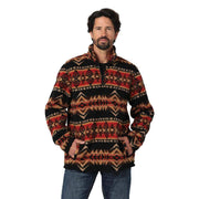 Wrangler Men's Heavyweight 1/4 Zip Sherpa Pullover