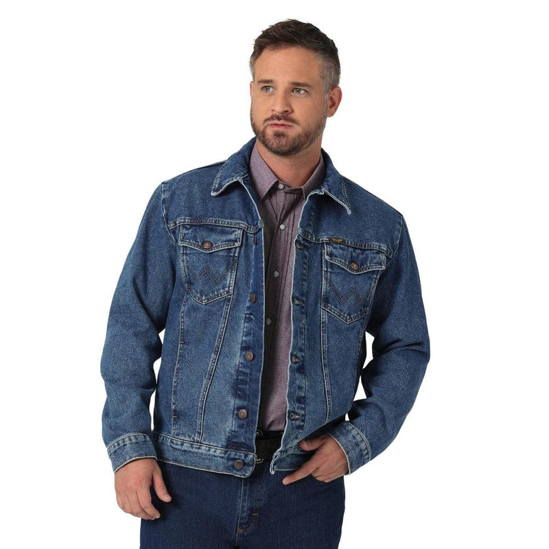 Men's Cowboy Cut Unlined Denim Jacket