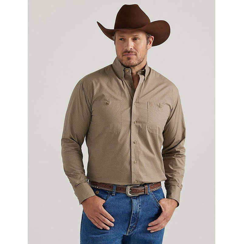 Men's George Strait Long Sleeve Button Down