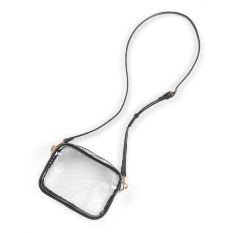 Viv And Lou Black Clear Blair Purse