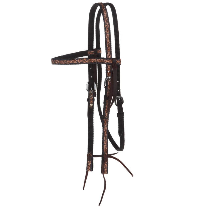 Double Ply Nylon Browband Headstall