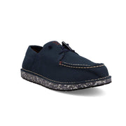 Twisted X Mens Circular Project Navy Blue Boat Shoe