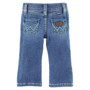 Wrangler Little Girl's Stitched Bootcut Jeans