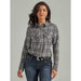 Wrangler Women's Essential Flannel Plaid Western Snap Shirt