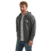 Men's Graphic Logo Full Zip Hoodie