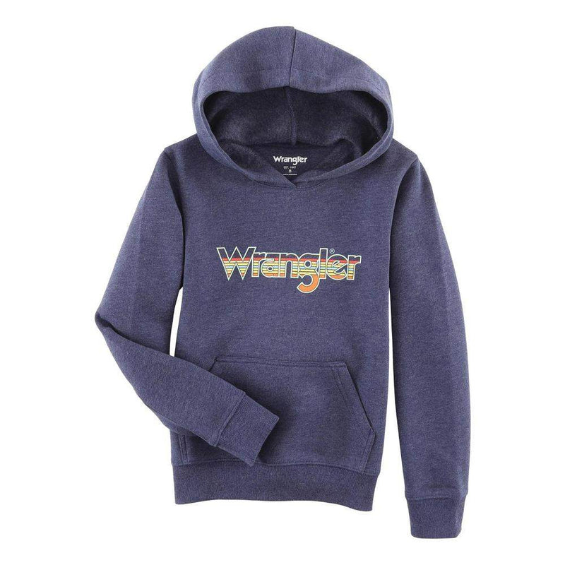 Wrangler Boy's Multicolor Logo Pullover Hoodie