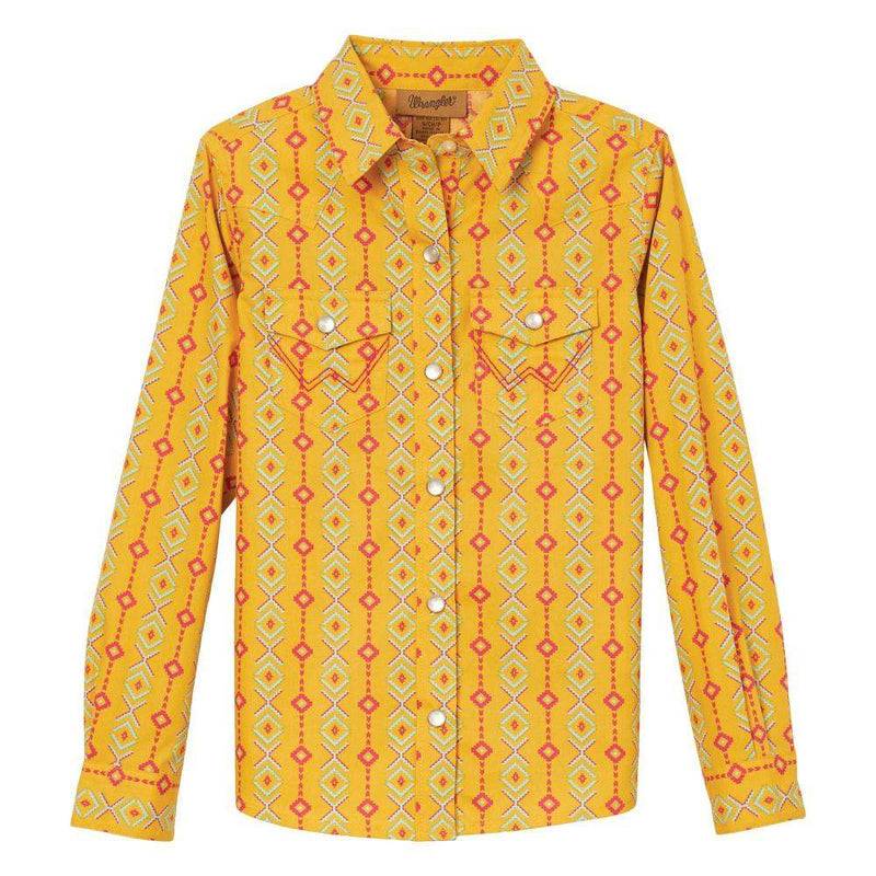 Girl's Western Snap Shirt
