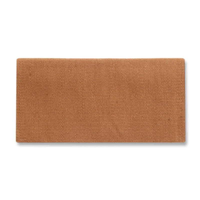 1314-26 San Juan Solid Fawn 36x34 New Zealand Wool Saddle Blanket