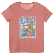 Wrangler Women's Retro Desert Rose Tee