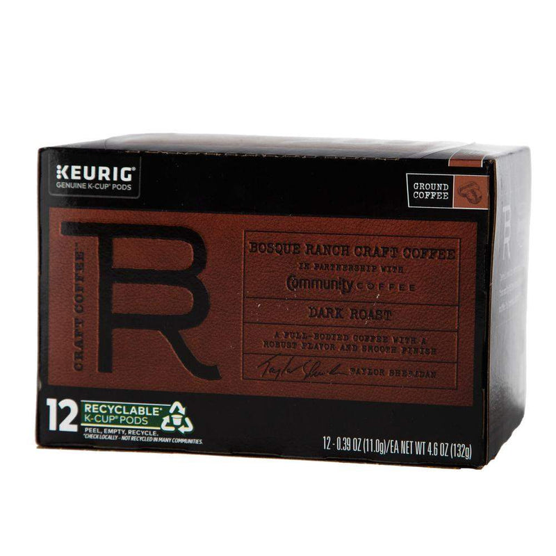 Bosque Ranch Coffee Dark Roast K Cup Pods