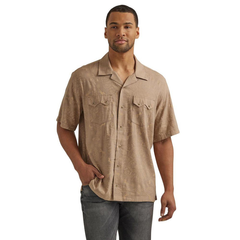 Men's Coconut Cowboy Short Sleeve Snap Shirt