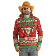 Rock & Roll Denim Dale Ugly Christmas Sweater