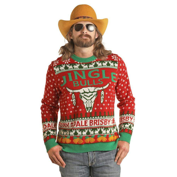 Rock & Roll Denim Dale Ugly Christmas Sweater