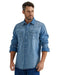 Wrangler Men's Vintage Inspired Long Sleeve Denim Shirt