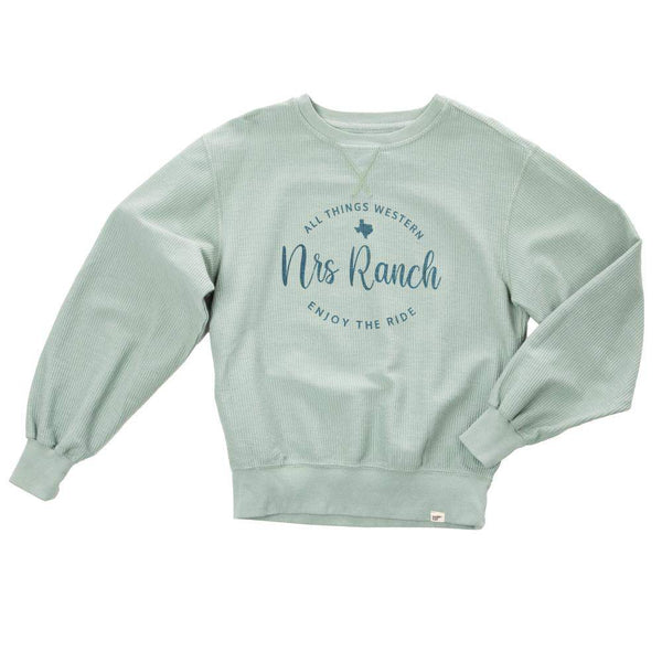 NRS Ranch Agave Corded Crewneck