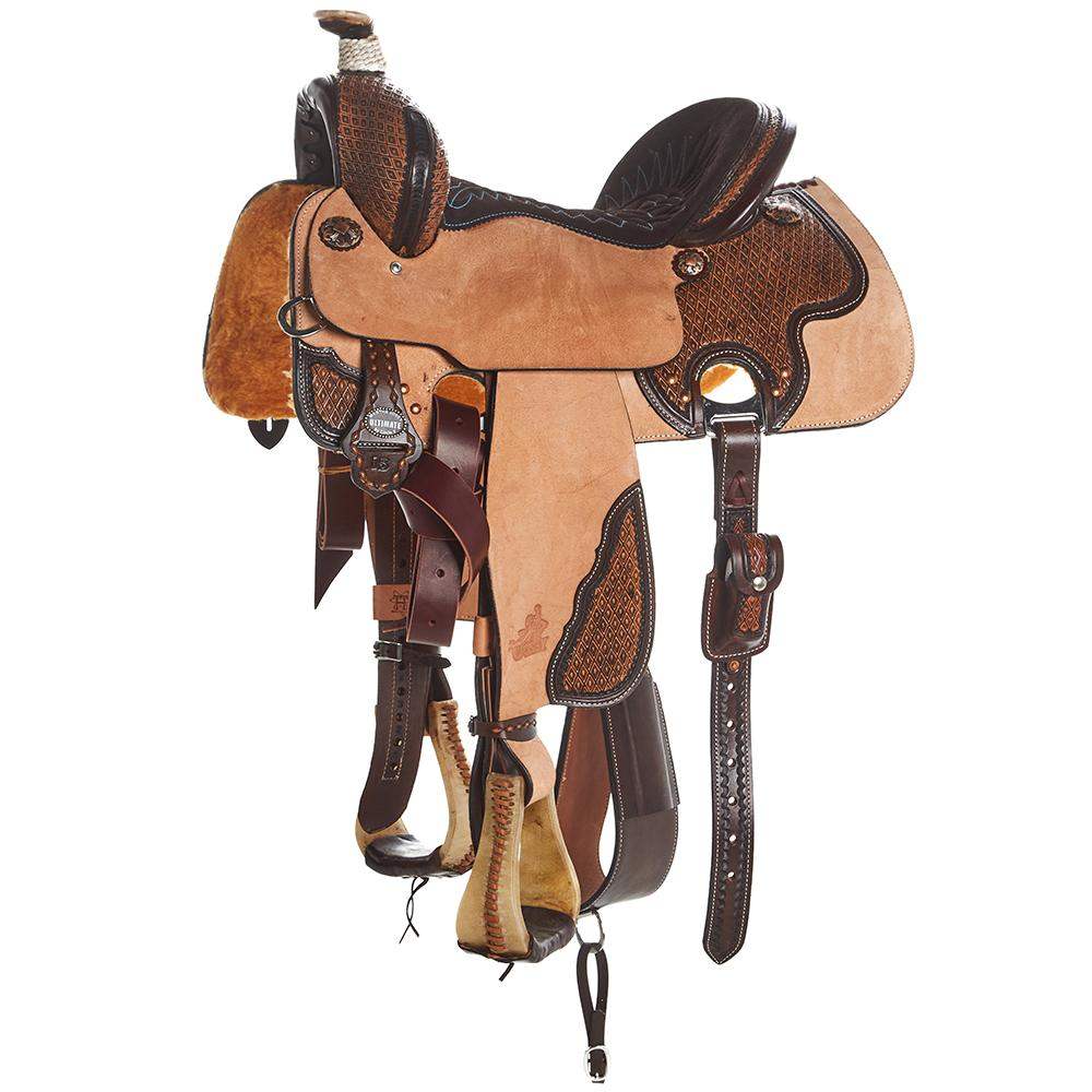 Circle Y Saddlery Josey Patriot 15 Inch All Around Saddle