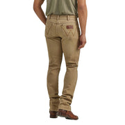 Men's Retro Slim Straight Saddle Wash Jean